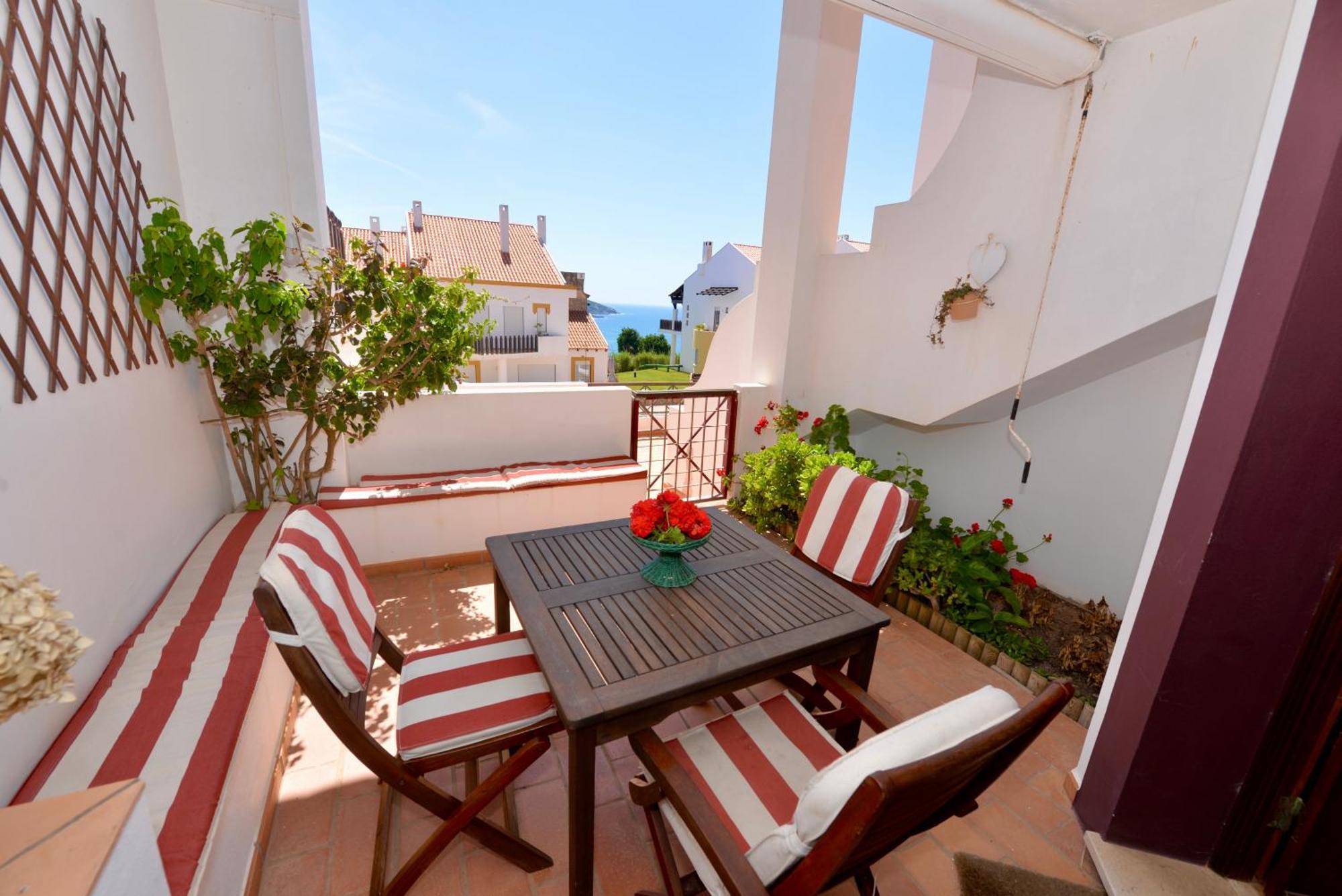 Paddle - Sea View Apartment With 3 Pools, Tennis & Squash Court Sao Martinho do Porto Bagian luar foto